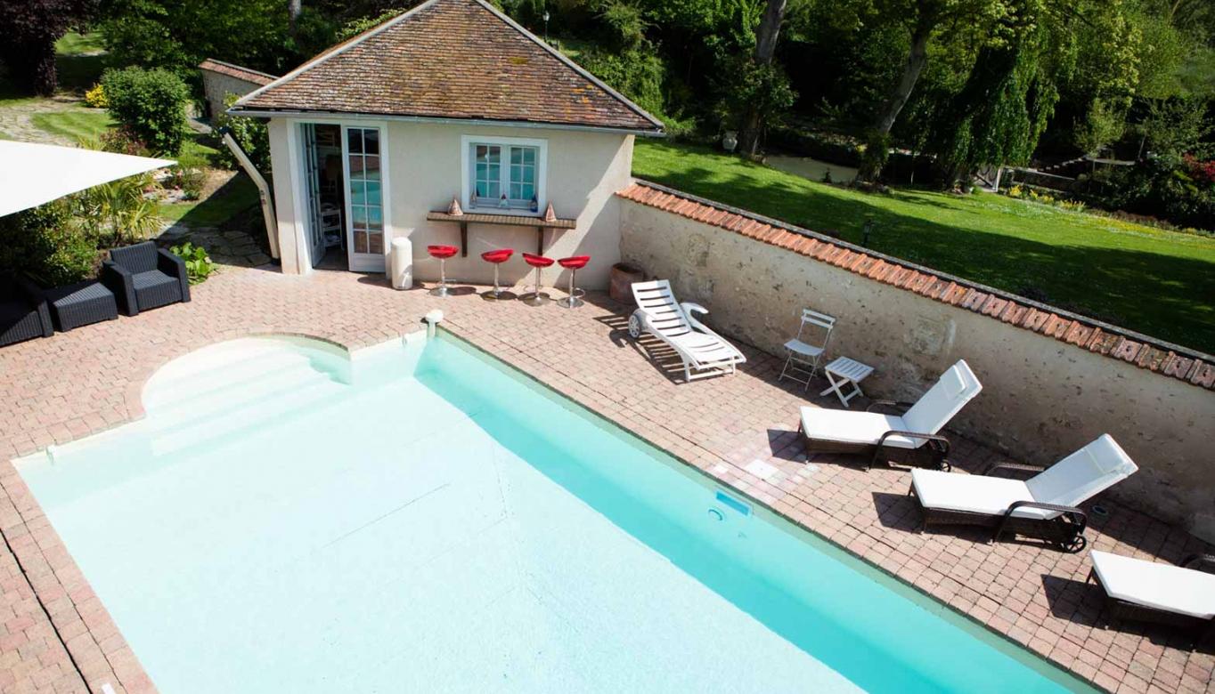 La piscine d'eau de mer